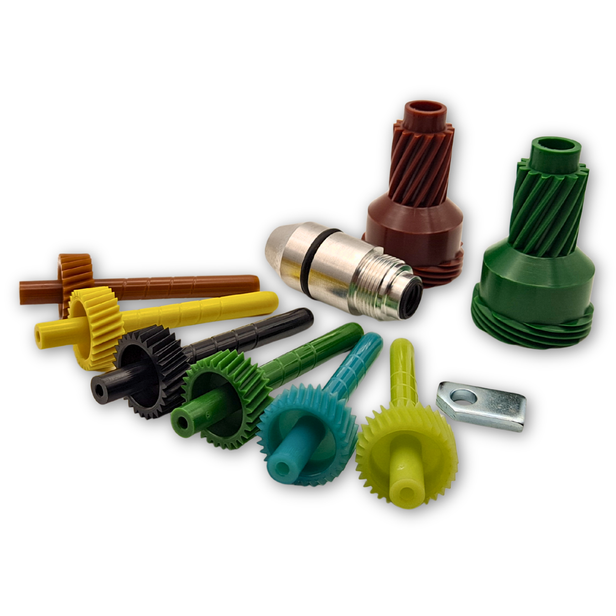 200-4R Speedometer Gear Recalibration Set, 2x Drive Gear, 6x Driven Gear, Housing + Retainer