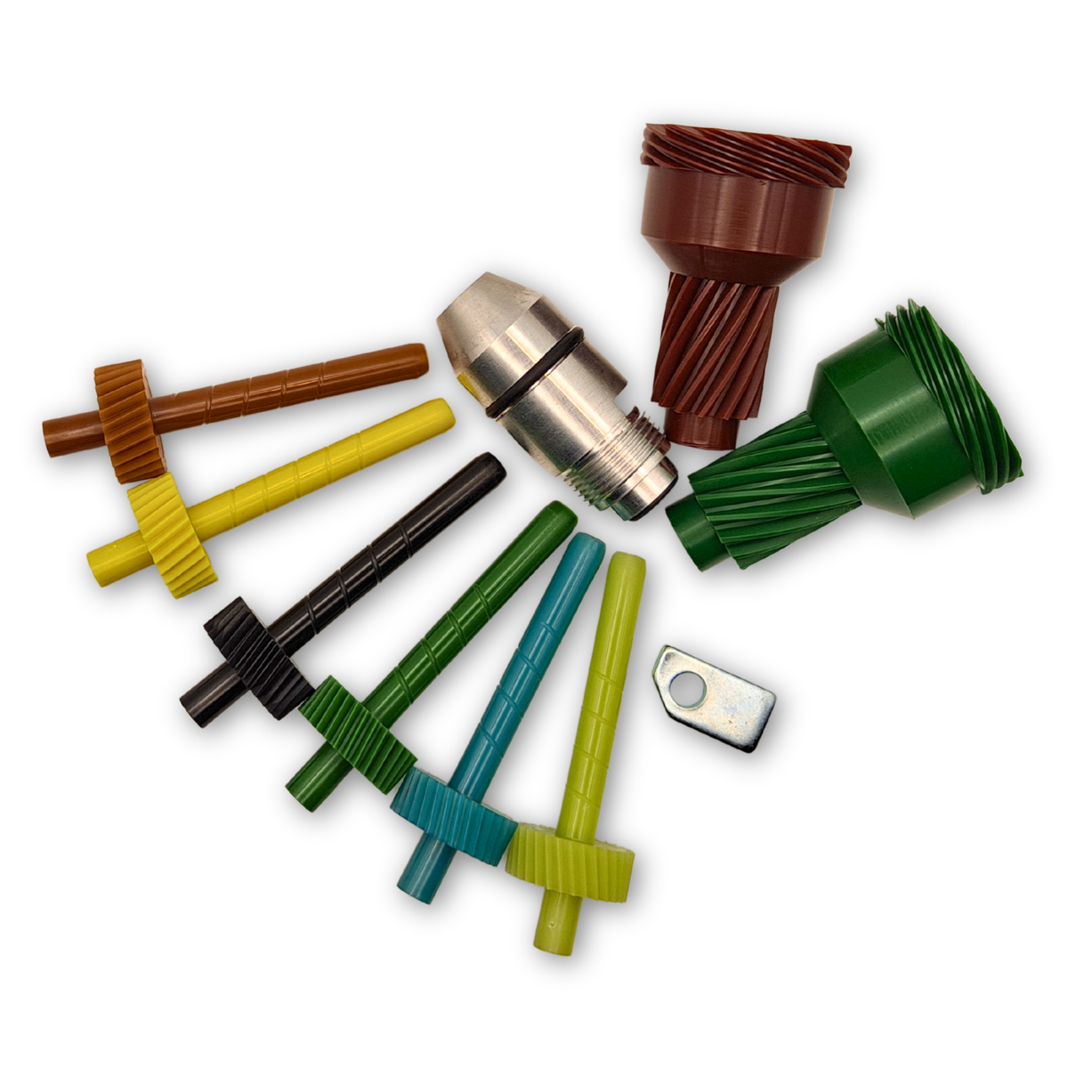 200-4R Speedometer Gear Recalibration Set, 2x Drive Gear, 6x Driven Gear, Housing + Retainer