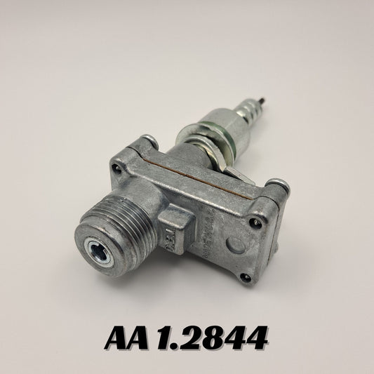 Mechanical ratio adapter with a Ford ferrule end. Overlay of 'AA 1.2844' text on a light gray background