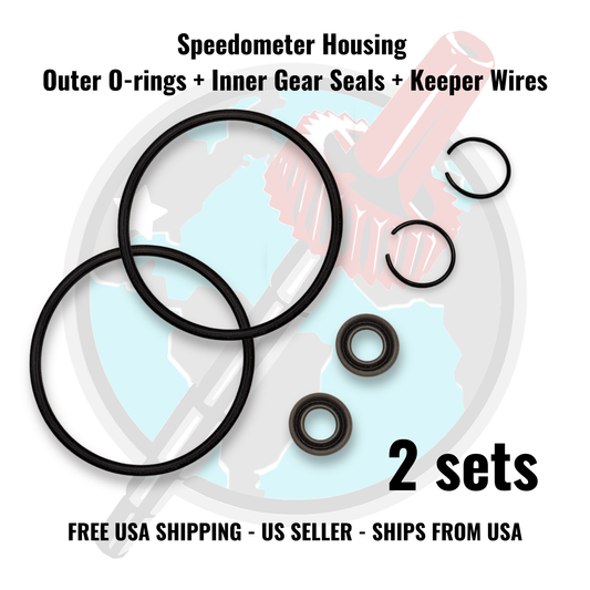 2x Reseal Kit for 700R4 Speedometer Gear Housings, fits BOP350 ( 6 piece )