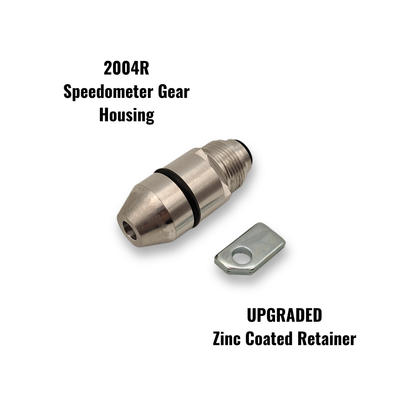 Bullet Style 2004R Speedometer Gear Housing with Retainer