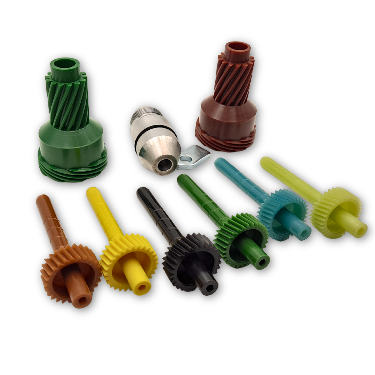 200-4R Speedometer Gear Recalibration Set, 2x Drive Gear, 6x Driven Gear, Housing + Retainer