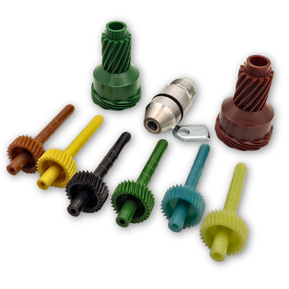 200-4R Speedometer Gear Recalibration Set, 2x Drive Gear, 6x Driven Gear, Housing + Retainer