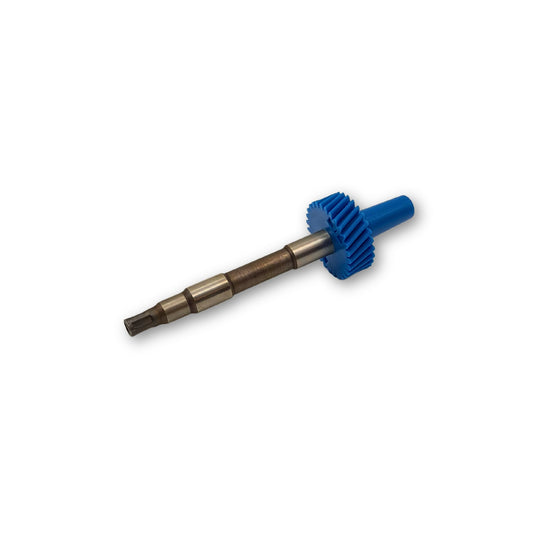 Dodge 28 Tooth Long Shaft Speedometer Driven Gear, Blue