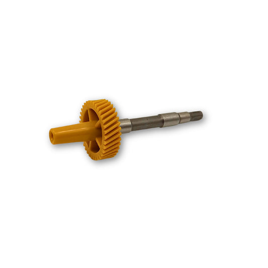Tan dark yellow driven gear for Chrysler Dodge Mopar applications (Jeep, Plymouth) 35 teeth long shaft