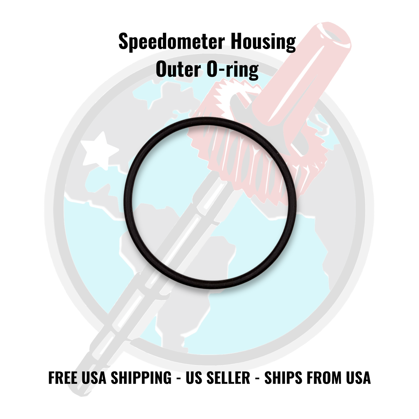 700R4 Outer O-ring for Speedometer Gear Housing, fits BOP350