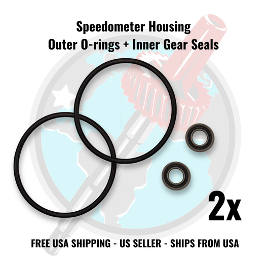 2x Reseal Kit for 700R4 Speedometer Gear Housings, fits BOP350 ( 4 piece )