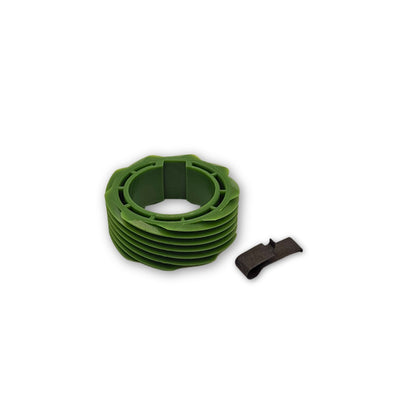 Chevy TH350 9 Tooth Speedometer Drive Gear with Clip, Green