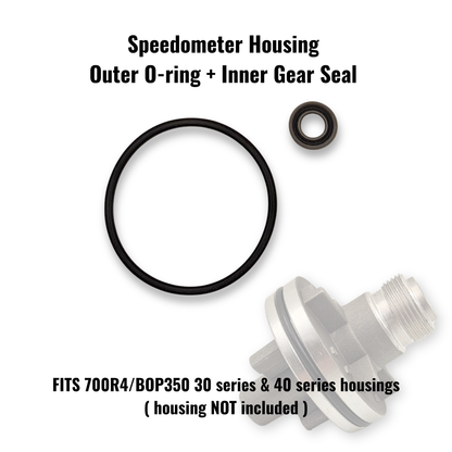 700R4 Replacement Seals for Speedometer Gear Housing, fits BOP350