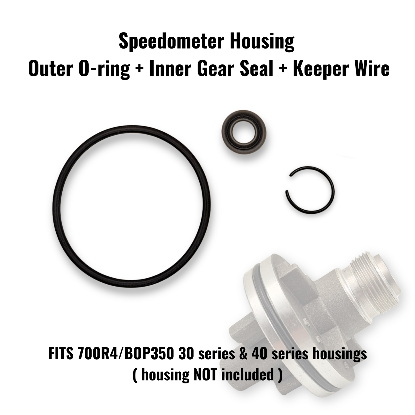 2x Reseal Kit for 700R4 Speedometer Gear Housings, fits BOP350 ( 6 piece )