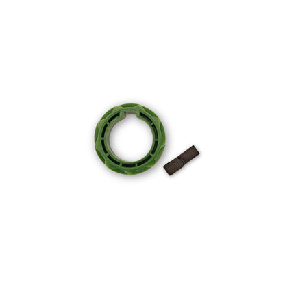 Chevy TH350 9 Tooth Speedometer Drive Gear with Clip, Green