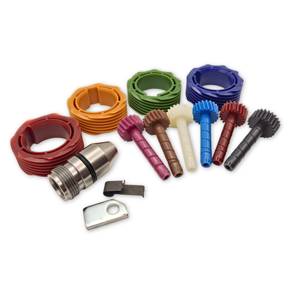 TH350 Speedometer Gear Set, 4x Drive Gear, 6x Driven Gear, Housing, Clip, Retainer